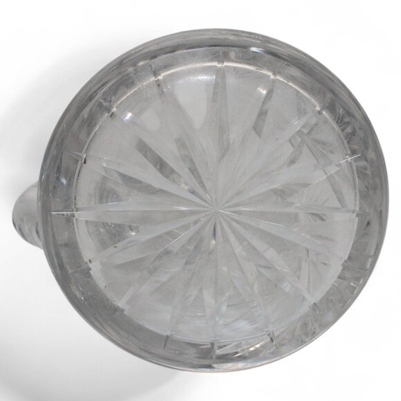 Vintage Waterford Crystal Water Pitcher With Intricate Cut Glass Design - Picture 5 of 6